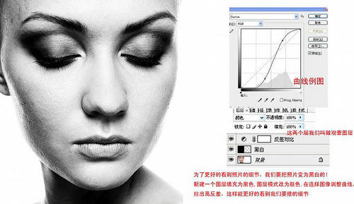 PS教程：Photoshop实战中性灰人脸磨皮