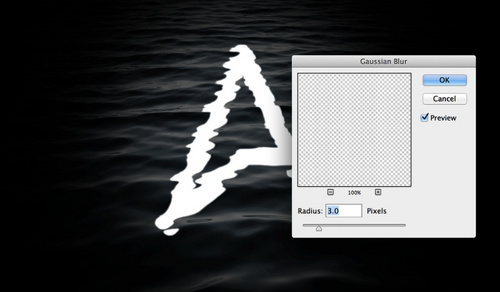 PS教程:Photoshop创建月影水纹文字特效 PS教程:Photoshop创建月影水纹文字特效