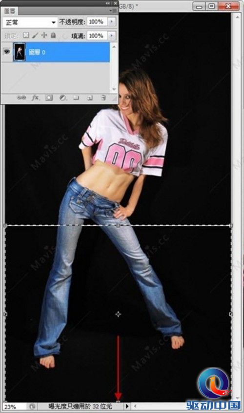 PS教程:Photoshop后期打造完美长腿名模 PS教程:Photoshop后期打造完美长腿名模