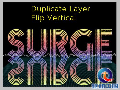 PS教程:Photoshop制作霓虹电波文字特效 PS教程:Photoshop制作霓虹电波文字特效