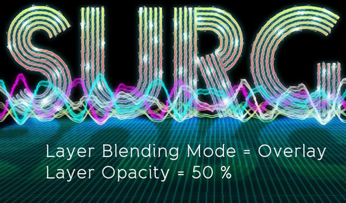 PS教程:Photoshop制作霓虹电波文字特效 PS教程:Photoshop制作霓虹电波文字特效