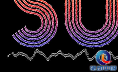 PS教程:Photoshop制作霓虹电波文字特效 PS教程:Photoshop制作霓虹电波文字特效
