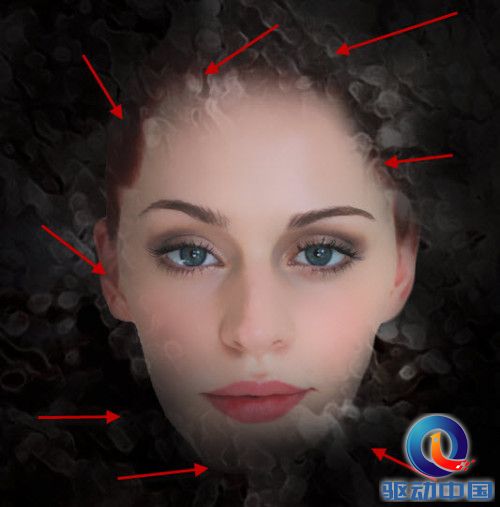 PS教程：Photoshop打造奇幻火焰脸谱特效