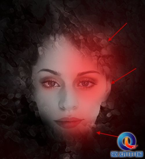 PS教程：Photoshop打造奇幻火焰脸谱特效