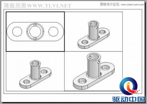 AutoCAD实例教程：中并列视口的打印输出,PS教程,思缘教程网