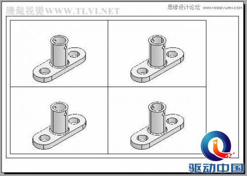 AutoCAD实例教程：中并列视口的打印输出,PS教程,思缘教程网