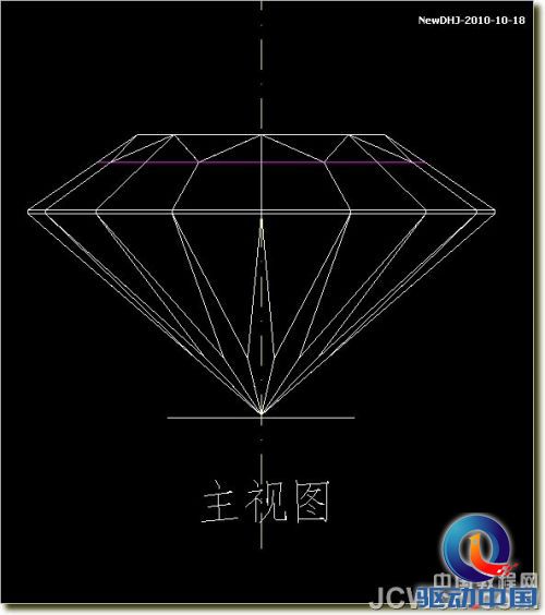 AutoCAD建模教程：绘制八心八箭的钻石,PS教程,思缘教程网