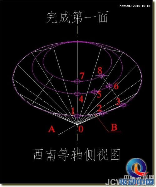 AutoCAD建模教程：绘制八心八箭的钻石,PS教程,思缘教程网