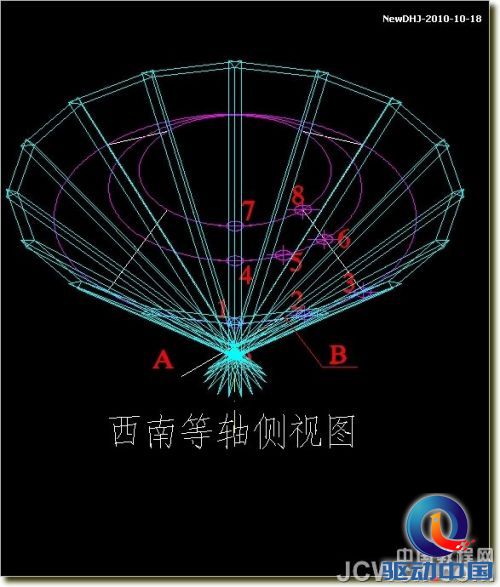 AutoCAD建模教程：绘制八心八箭的钻石,PS教程,思缘教程网