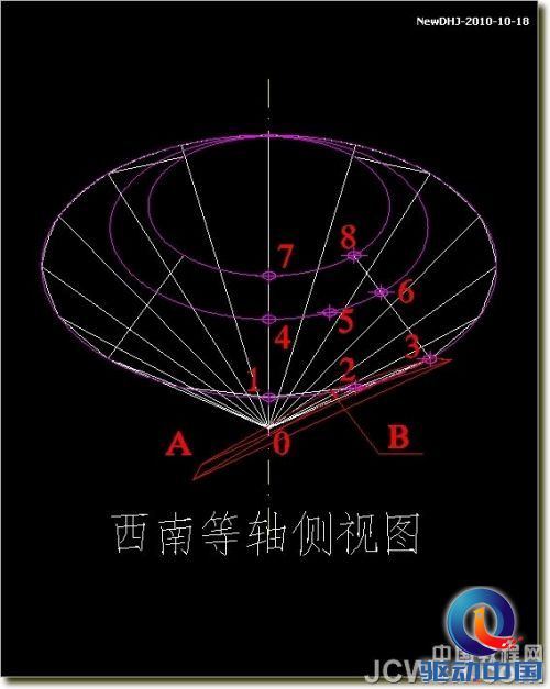 AutoCAD建模教程：绘制八心八箭的钻石,PS教程,思缘教程网