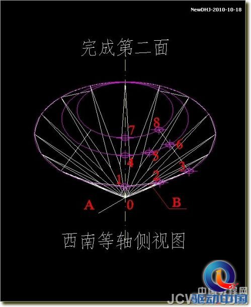 AutoCAD建模教程：绘制八心八箭的钻石,PS教程,思缘教程网