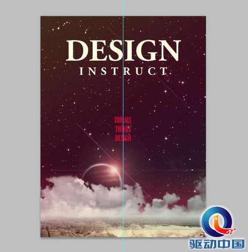 PS教程：Photoshop制作星空云海创意海报