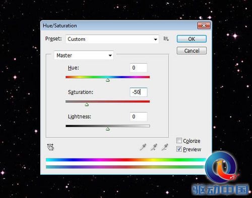 PS教程：Photoshop制作星空云海创意海报
