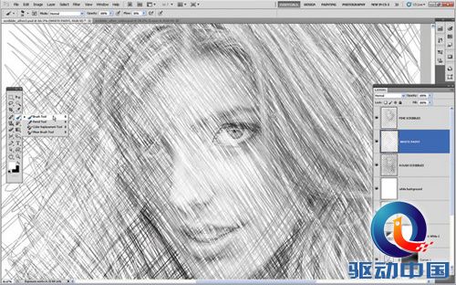 PS教程:利用PS将照片转换成手绘素描画 PS教程:利用PS将照片转换成手绘素描画