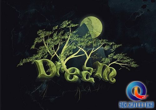 PS教程:AI PS打造梦境般的3D文字特效 PS教程:AI PS打造梦境般的3D文字特效