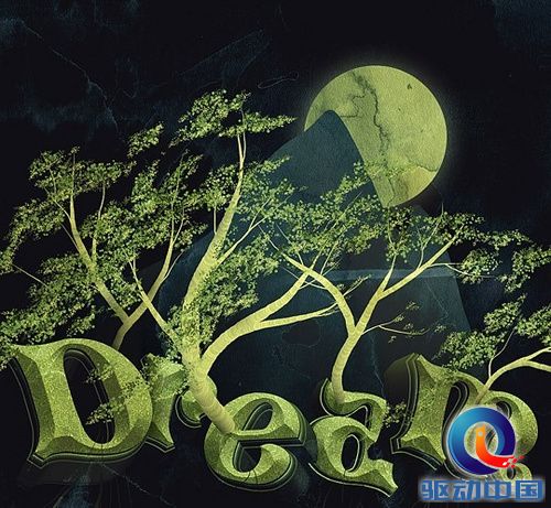 PS教程:AI PS打造梦境般的3D文字特效 PS教程:AI PS打造梦境般的3D文字特效