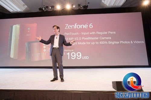 华硕全新智能手机ZenFone火爆亮相CES 2014