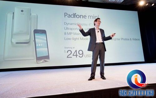 华硕全新智能手机ZenFone火爆亮相CES 2014