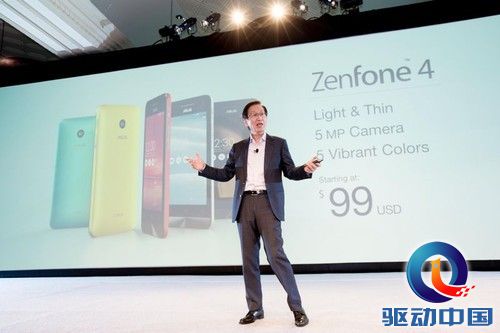 华硕全新智能手机ZenFone火爆亮相CES 2014