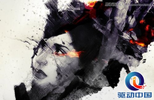 Photoshop合成奇幻风格的人像海报教程,PS教程,思缘教程网