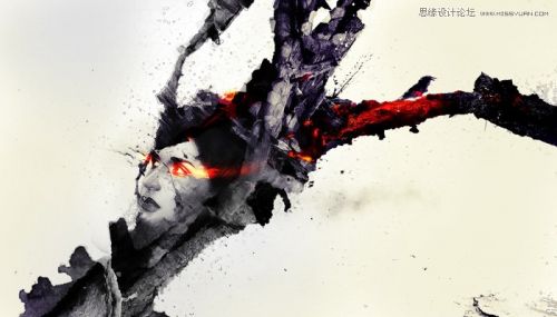 Photoshop合成奇幻风格的人像海报教程,PS教程,思缘教程网