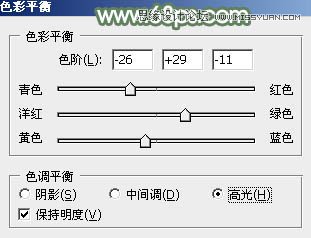 Photoshop调出草地美女淡雅的青色调,PS教程,思缘教程网
