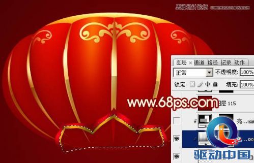 Photoshop制作春节喜庆的红灯笼教程,PS教程,思缘教程网