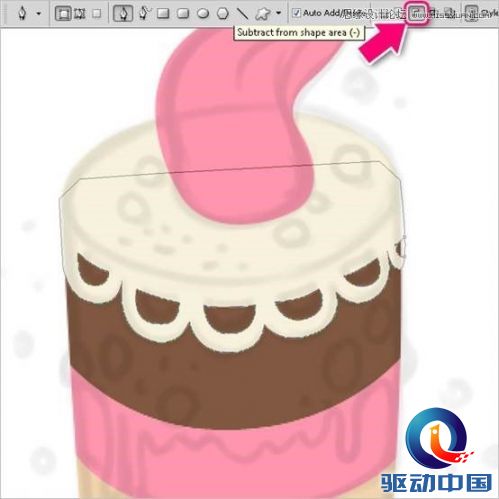 Photoshop绘制甜美精致的蛋糕教程,PS教程,思缘教程网
