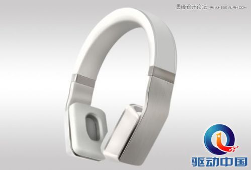 Photoshop设计时尚大气的高质感耳机教程,PS教程,思缘教程网
