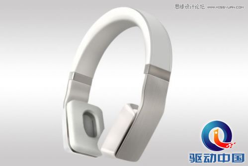 Photoshop设计时尚大气的高质感耳机教程,PS教程,思缘教程网