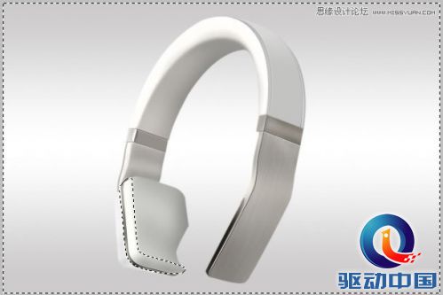 Photoshop设计时尚大气的高质感耳机教程,PS教程,思缘教程网