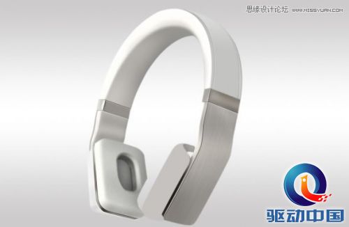 Photoshop设计时尚大气的高质感耳机教程,PS教程,思缘教程网