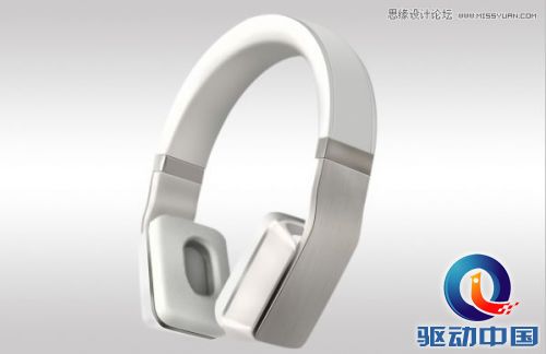 Photoshop设计时尚大气的高质感耳机教程,PS教程,思缘教程网