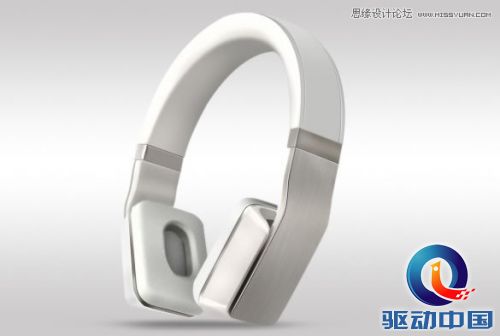 Photoshop设计时尚大气的高质感耳机教程,PS教程,思缘教程网
