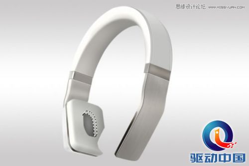 Photoshop设计时尚大气的高质感耳机教程,PS教程,思缘教程网