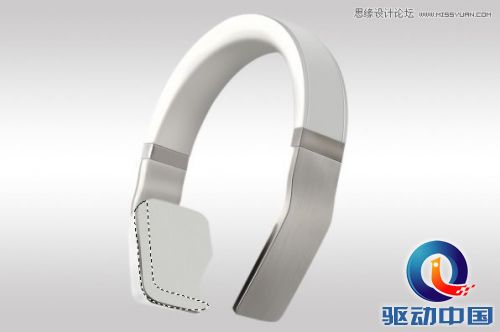 Photoshop设计时尚大气的高质感耳机教程,PS教程,思缘教程网