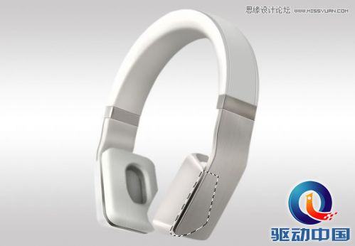 Photoshop设计时尚大气的高质感耳机教程,PS教程,思缘教程网