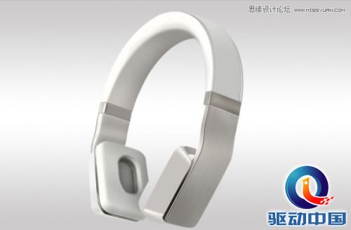 Photoshop设计时尚大气的高质感耳机教程,PS教程,思缘教程网