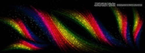 Photoshop设计绚丽的光线效果图,PS教程,思缘教程网