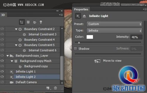Photoshop制作艺术玻璃质感的立体字教程,PS教程,思缘教程网