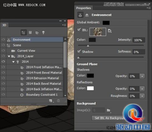 Photoshop制作艺术玻璃质感的立体字教程,PS教程,思缘教程网