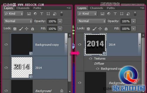 Photoshop制作艺术玻璃质感的立体字教程,PS教程,思缘教程网