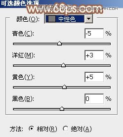 Photoshop调出外景女孩中性暖色效果,PS教程,思缘教程网