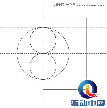 CorelDraw快速绘制时尚的太极形状,PS教程,思缘教程网