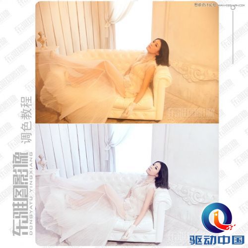Photoshop调出美女私房照优雅的暖色效果,PS教程,思缘教程网