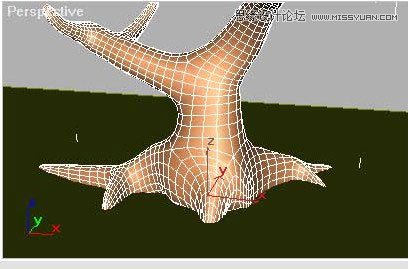 3ds Max制作绿色逼真的树木教程,PS教程,思缘教程网