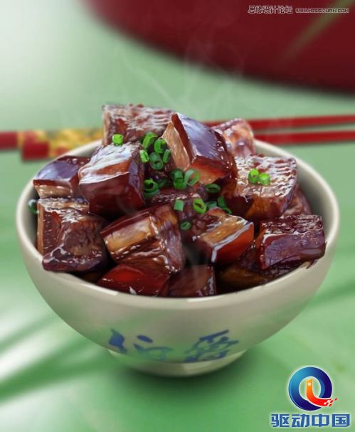 Photoshop鼠绘一碗逼真的红烧肉,PS教程,思缘教程网