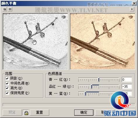 CorelDRAW实例教程：绘制中国风瓷器醉花阴,PS教程,思缘教程网