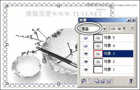 CorelDRAW实例教程：绘制中国风瓷器醉花阴,PS教程,思缘教程网