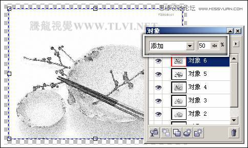 CorelDRAW实例教程：绘制中国风瓷器醉花阴,PS教程,思缘教程网